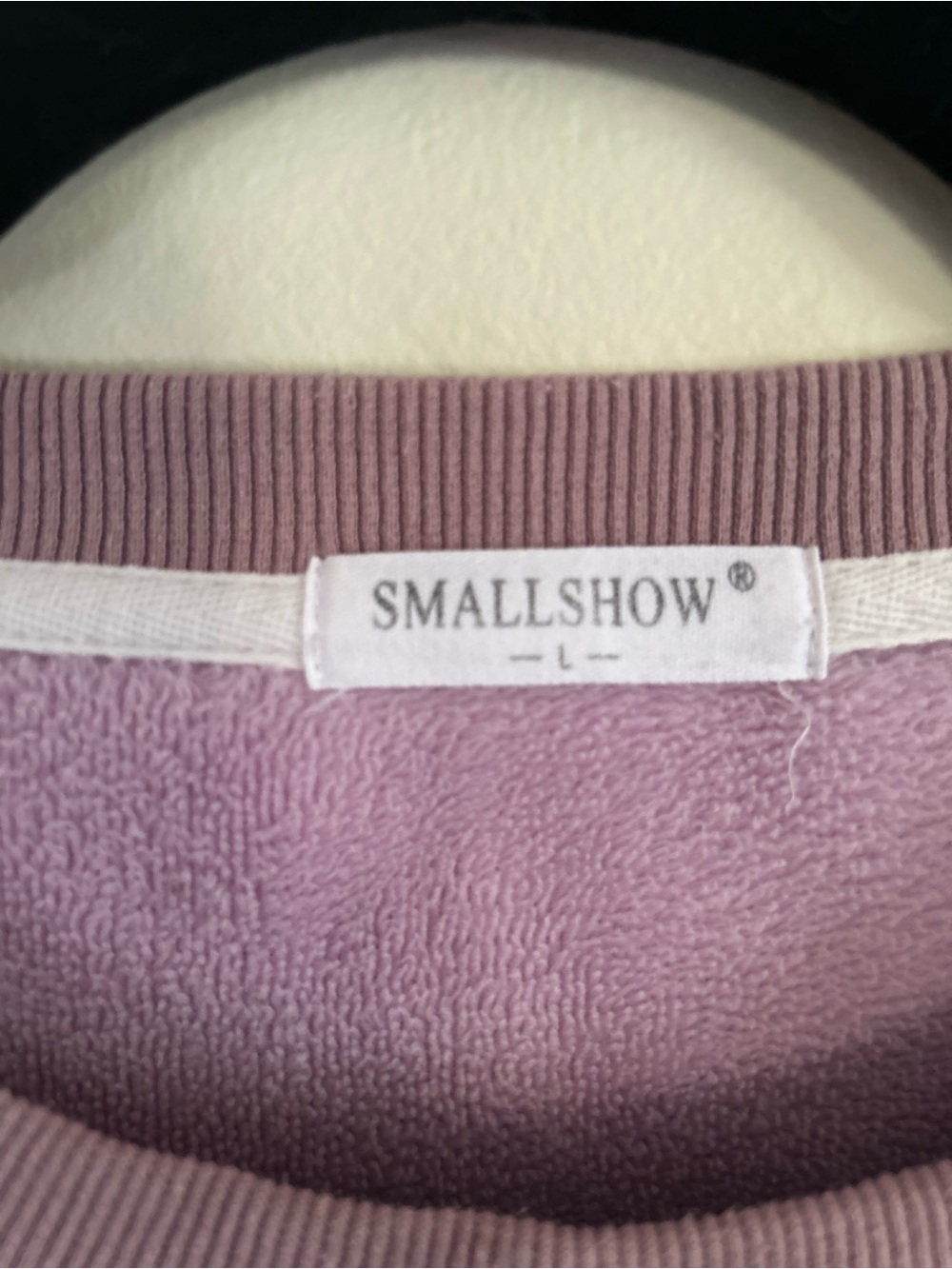 Lot of 2 large Smallshow nursing/breastfeeding sweatshirts in purple and blue - Picture 2 of 8